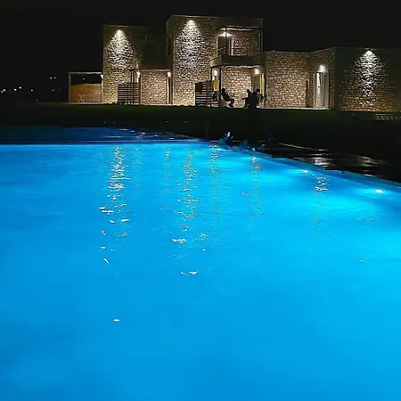 Stone Bay Houses In Messinia Kalamaki Beach Area Chrani Exterior photo